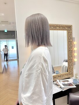 コワファースト  させぼ五番街店(COIFF1RST) silver grey