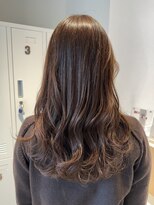 ヘアデザイン アニー(Hair Design Annie) ヌードベージュ×ロングレイヤー