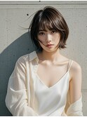 ウルフカットショートカットボブショートボブレイヤーカットボブ