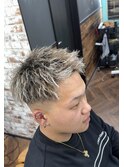 ホワイトメッシュ×ツイストジェット