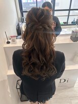 ディティカ サウ(Dityca sow)&nbsp;ハーフアップ/卒業式/卒業式ヘア/袴ヘア/名古屋ヘアセット