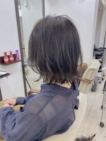 クラン 岡本(Chlan) 大人かわいいフェザーバング×くびれミニボブ