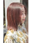 【30-40代】ツヤと柔らかさ◎ 外ハネミディアムボブ