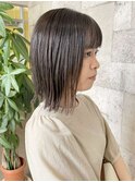 外ハネ×ボブ×オリーブ