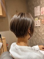 カナモロカ(CANAMO ROCA)&nbsp;くびれショート/マッシュショート/オリーブベージュ／髪質改善