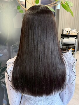 シェリール(CHERiR) 透明感◎暗髪グレージュ×髪質改善ストレートロング◎春カラー