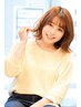 ナノミスト付オーガニックリタッチカラーカット/8500
