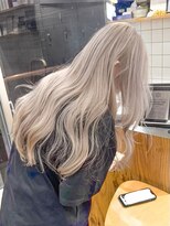 ミラ 新宿(MILA)&nbsp;メルティカラーフェミニンロング似合わせハイトーン髪質改善