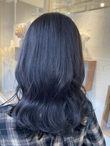 リコット 浦和美園(Liecot)&nbsp;ブリーチなしネイビーカラー
