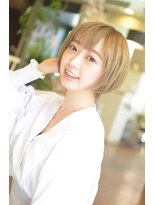 マービー 南浦和(mavie) mavie シンプルショート×マロンブラウンカラー