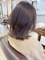 キアラ(Kchiara)&nbsp;黄金比シルエット鎖骨結べるボブ【福岡Kchiara奥野】