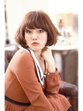 ラグ(log) ヌーディー×アンニュイボブ。