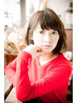 オハナ(ohana) 【ohana/表参道】ブルージュカラー耳掛けワンサイドタンバルモリ