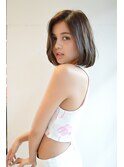 【GOOD DAY HAIR】《yuka》ナチュラルフラットボブ      下北沢