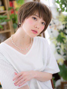 カバーヘア イヴ 戸頭店(COVER HAIR EVE) *EVE戸頭*前下がり＆斜めバングの女っぽマッシュa