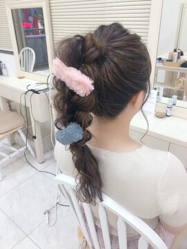 リサ 恵比寿(risa.) カジュアル編み下ろし