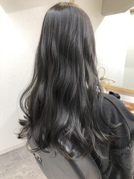 ニア 清澄白河(nir) 〈清澄白河 半個室〉艶ロング/ブルーグレー