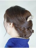硬い席でもカジュアルな席でもＯＫの大人アップ