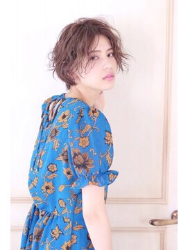 美容室リーフ 豊田店(LeaF) セミウェット☆おしゃれショートに