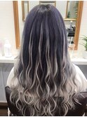 【Device心斎橋】バレイヤージュカラーエクステ