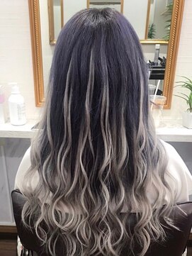 ディバイス(Device) 【Device心斎橋】バレイヤージュカラーエクステ