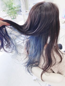 エフエフヘアー(ff hair) back style☆インナーカラーvol.653
