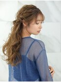 【AUBE HAIR】お呼ばれヘア_ハーフアップ