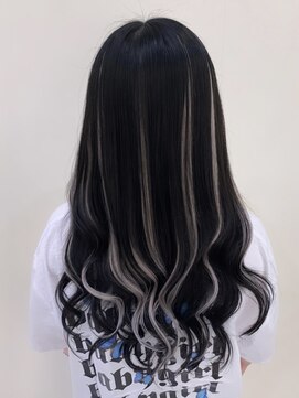 カーラ エクステンション(cara extension) シルバーハイライト