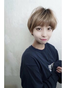 クレドガーデン 吉祥寺店(CRED GARDEN) クラウドマッシュショート×マロンベージュ/吉祥寺クレド