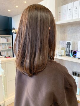 キャアリー(Caary) 福山市美容室Caary大人気！！艶ナチュラルストレート