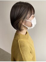 フープヘアー(HOOP.HAIR)&nbsp;グレージュインナーカラー