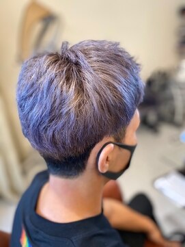 リベア 一之江店(Rever) グレージュ/韓国マッシュ/ツーブロック【一之江/江戸川】