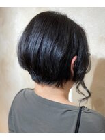 ヘアーリゾートガーデン 南林間店(Hair Resort Garden)&nbsp;黒髪３wayアレンジ可能なショートボブ/フレンチカジュアル