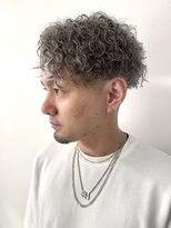 YS STILE.束感ショート.波巻き.ハイライト.マッシュパーマ50