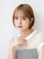 エミュー 上大岡店(emue) イメチェン/ホワイトブロンド/外ハネボブ/美髪/上大岡
