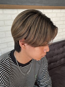 ココテラス(coco terrace) バレイヤージュ/メンズカラー/センターマッシュ