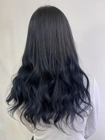 コーボ 柏(COVO)&nbsp;【covo柏☆shiori 】ネイビーブルーで作るグラデーションカラー