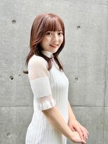 レスピア 銀座中央通り店(Respia)&nbsp;秋先取りブラウンピンクカラー【銀座/有楽町】30代40代50代