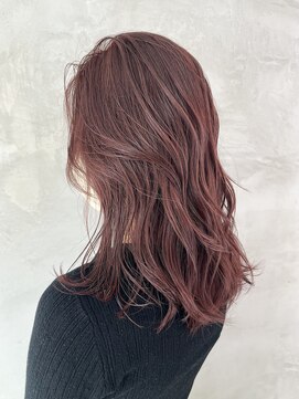 ペスカ 長町南店(pesca) バイオレットブラウン　(ブリーチなしWカラー) OIKAWA