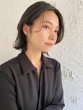 アム(amu) センターパート/ボブレイヤー/外ハネボブ/結べるボブ/ベルボブ