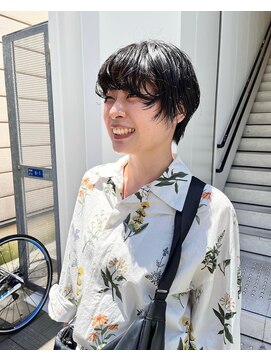 カフ(CAF) CAF FUKO マッシュショート/ニュアンスパーマ/大阪/心斎橋