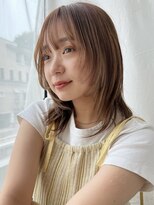 トリッカ シブヤ(TRICCA SHIBUYA)&nbsp;ザクザクレイヤー/顔まわりカット/シースルーバング/小顔カット