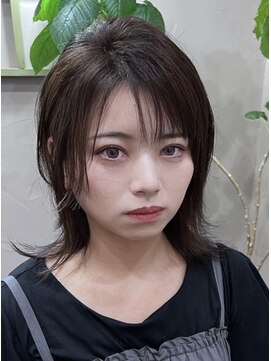 ヘアカフェ コトノハ(hair cafe Kotonoha) 【コトノハ】ウルフレイヤークールカジュアル普通は飽きた人！