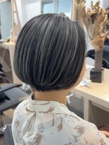 サロンドジョー(salon de joe)&nbsp;ショートボブレイヤーカットくびれミディアムマッシュショート