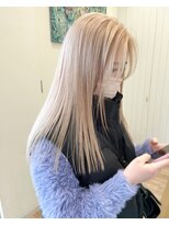 モリオフロムロンドン 大宮店(morio from London)&nbsp;【morio坪井】ケアブリーチ ×ホワイトブロンド