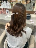 韓国風パーマ