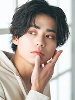 メンズ もぜか堂(MEN'S もぜか堂)&nbsp;センターパート・ニュアンスメンズパーマ