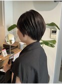 襟足タイトショート/丸みショート/大人ショート
