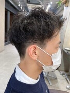 フラッグヘアー 博多駅前店(Flag HAIR) メンズ　メンズカット　ニュアンスパーマ　ツイストスパイラル