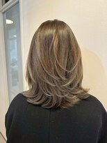 ムード(MOOD,)&nbsp;暗めカラー/グランマッシュ[レイヤーカット/髪質改善/銀座]